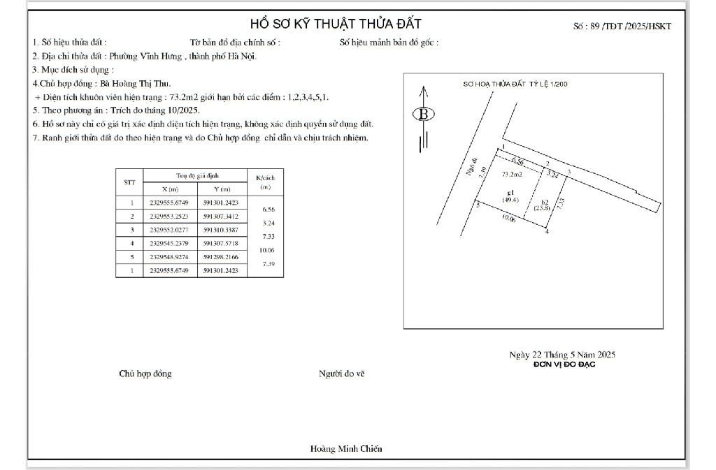 Bán nhà Lĩnh Nam - diện tích 24m2 2 tầng - nhà 2 tầng nhỏ tiền - giá 1,36 tỷ