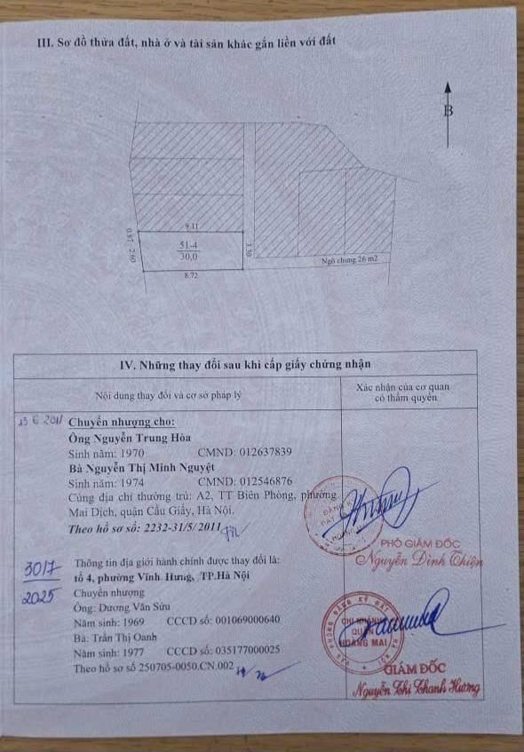 Bán nhà Vĩnh Hưng - diện tích 30m2 5 tầng - Nhà đẹp, full đồ - giá 6,8 tỷ