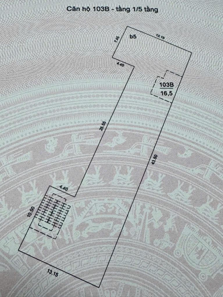 Bán nhà Tập thể Thịnh Hào - diện tích 55m2 1 tầng - Tập thể đẹp - giá 3,5 tỷ