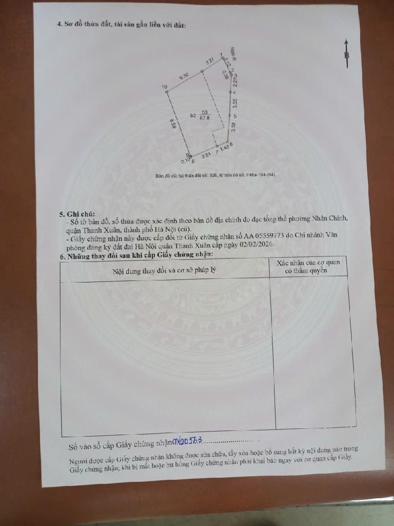 Bán nhà Quan Nhân - diện tích 68m2 4 tầng - Ô TÔ RA CỬA - giá 15,5 tỷ