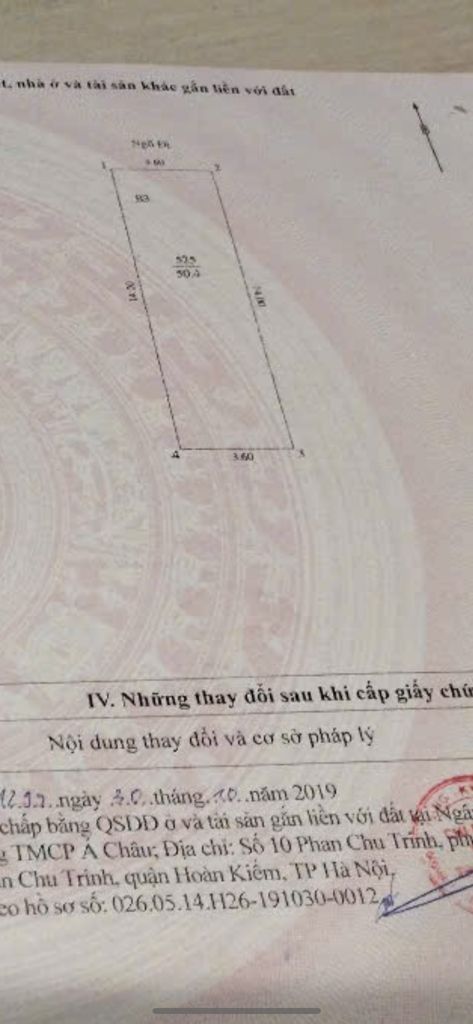 Bán nhà Nguyễn Xiển - diện tích 50.4m2 4 tầng - Mặt ngõ thông, phân lô hai mặt tiền - giá 21 tỷ