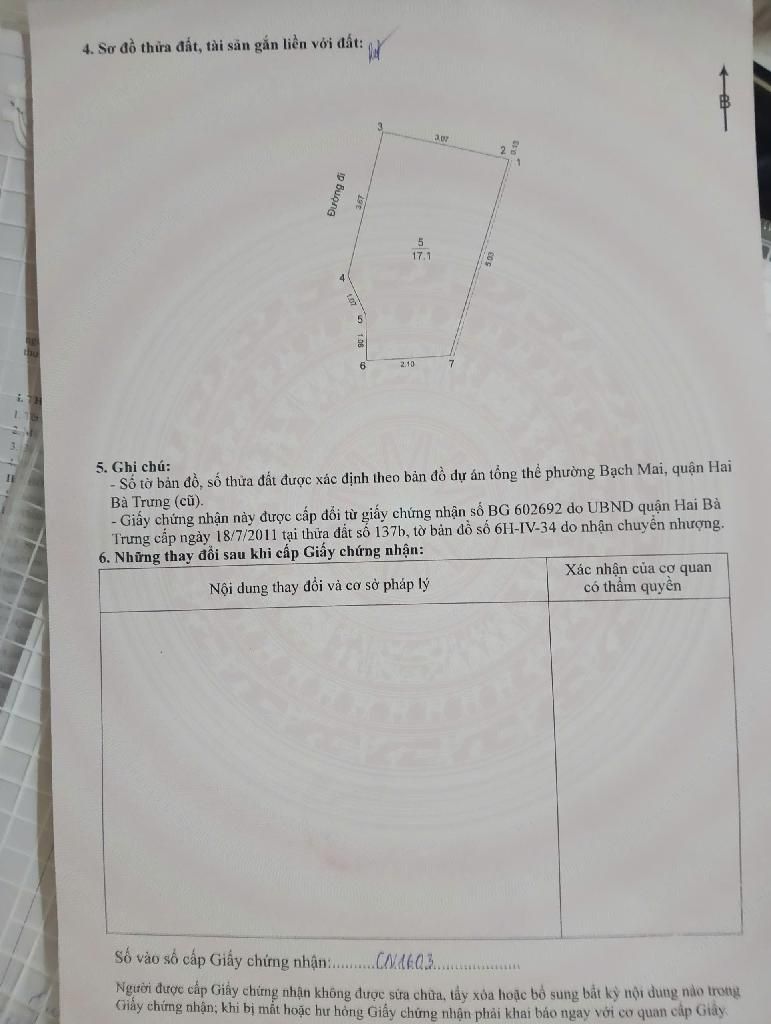 Bán nhà Hậu Khuông - diện tích 17,1m2 5 tầng - Ngõ nông, gần phố - giá 4,7 tỷ