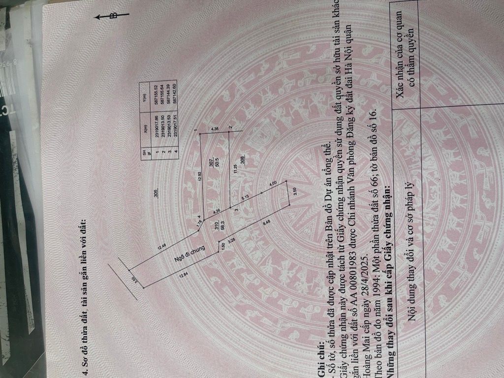 Bán nhà Ngọc Hồi - diện tích 51m2 5 tầng - NHÀ MỚI THANG MÁY - giá 12,8 tỷ