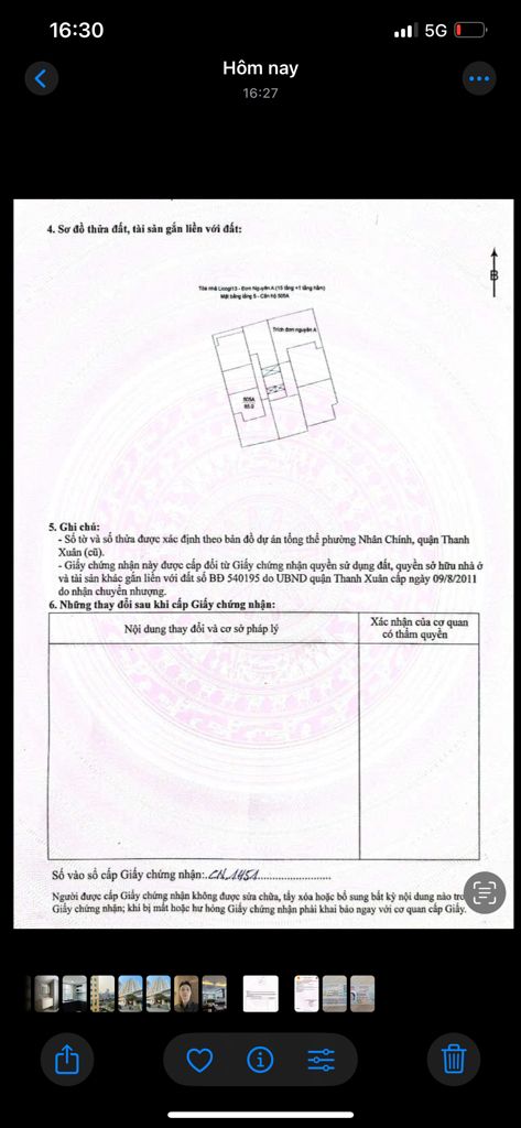 Bán nhà Khuất Duy Tiến - diện tích 85m2 1 tầng - Căn hộ góc 3 mặt thoáng - giá 9 tỷ