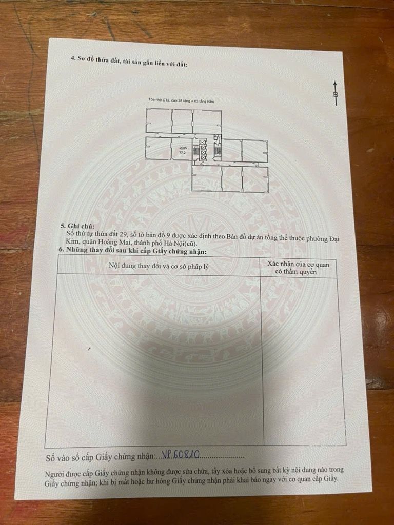 Bán nhà Trần Hoà - diện tích 83m2 1 tầng - Căn hộ chung cư trung tâm - giá 6,18 tỷ