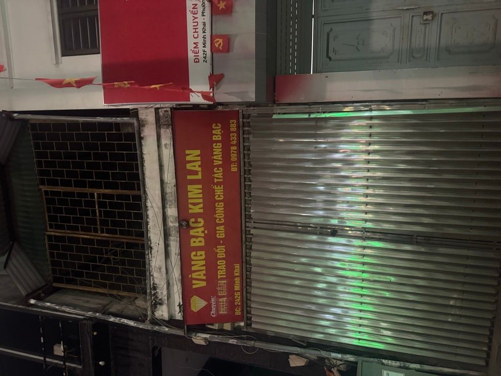 Bán nhà Minh Khai - diện tích 57m2 1 tầng - MẶT PHỐ Ô TÔ TRÁNH - giá 24,6 tỷ