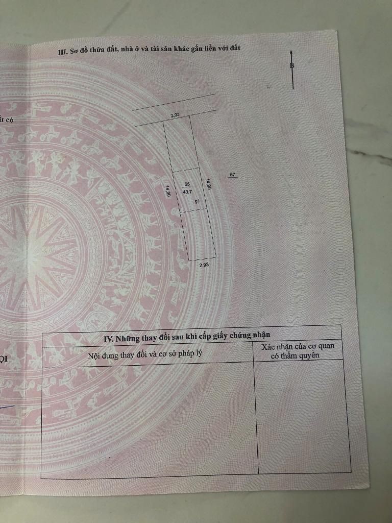 Bán nhà Trương Định - diện tích 44m2 5 tầng - Nhà dân xây - giá 11,2 tỷ