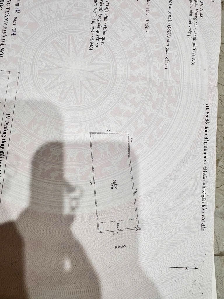 Bán nhà Hoàng Mai - diện tích 38.8m2 6 tầng - Mặt phố - giá 17,95 tỷ