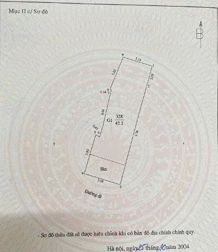 Bán nhà Lương Sử C - diện tích 42,2m2 4 tầng - Nhà đẹp ở ngay - giá 9,8 tỷ