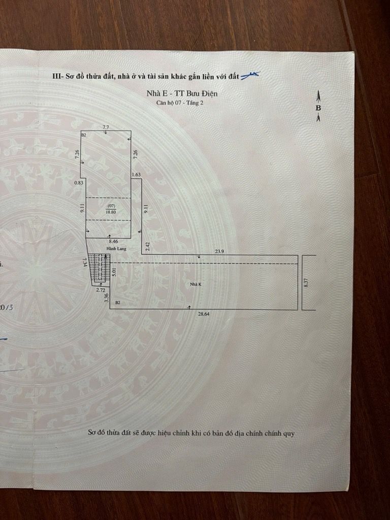 Bán nhà Lê Gia Định - diện tích 28m2 2 tầng - Khu tập thể Bưu Điện - giá 3,3 tỷ