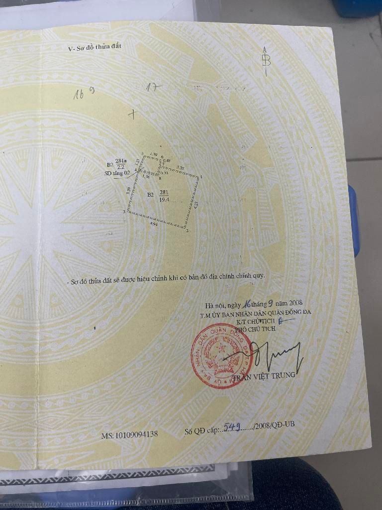 Bán nhà Thịnh Hào - diện tích 22,6m2 4 tầng - lô góc hai mặt thoáng - giá 6,5 tỷ