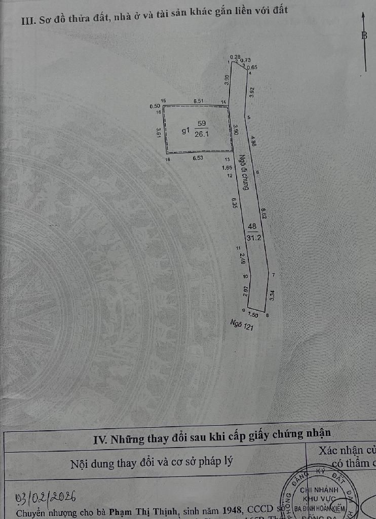 Bán nhà Văn Hương - diện tích 26m2 4 tầng - Lô góc hai thoáng - giá 9 tỷ