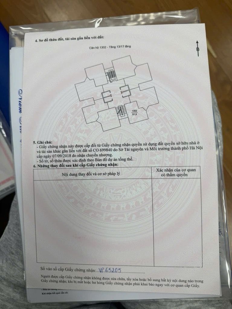 Bán nhà Hoàng Minh Giám - diện tích 63m2 13 tầng - Căn hộ full nội thất - giá 5,95 tỷ