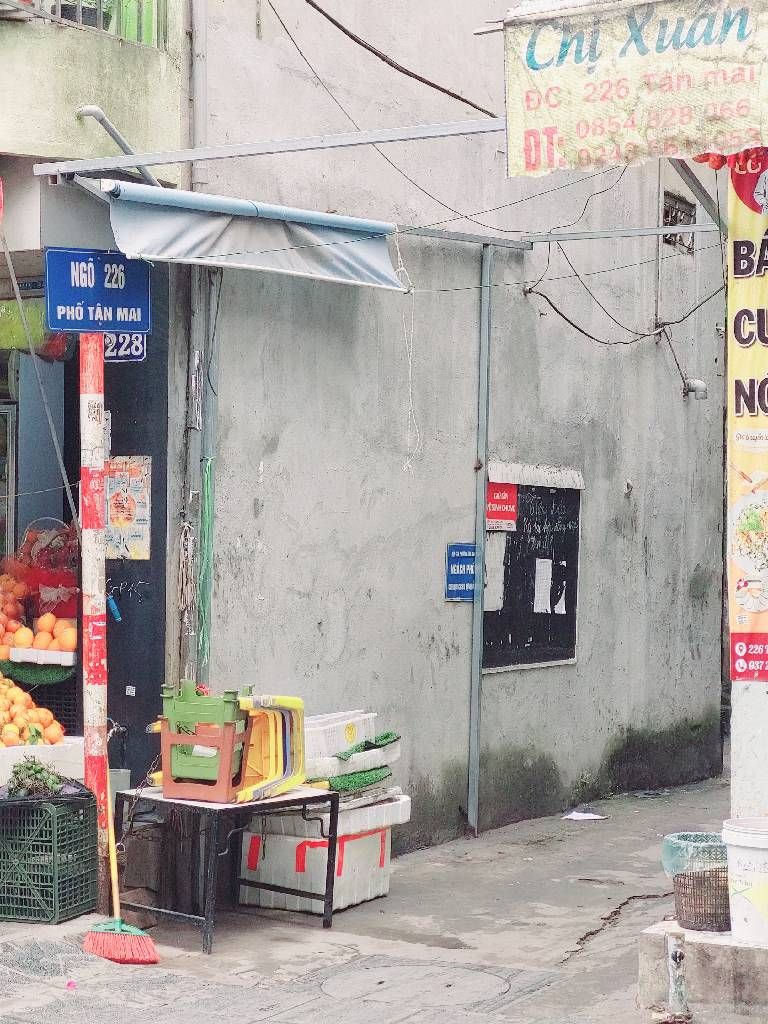 Bán nhà Tân Mai - diện tích 65m2 1 tầng - Lô góc - giá 3,99 tỷ