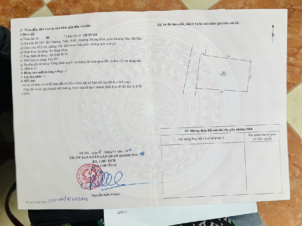 Bán nhà Trương Định - diện tích 47m2 5 tầng - SIÊU PHẨM MẶT PHỐ - MUA 1 ĐƯỢC 2 - KINH DOANH SIÊU TỐT - giá 18,3 tỷ