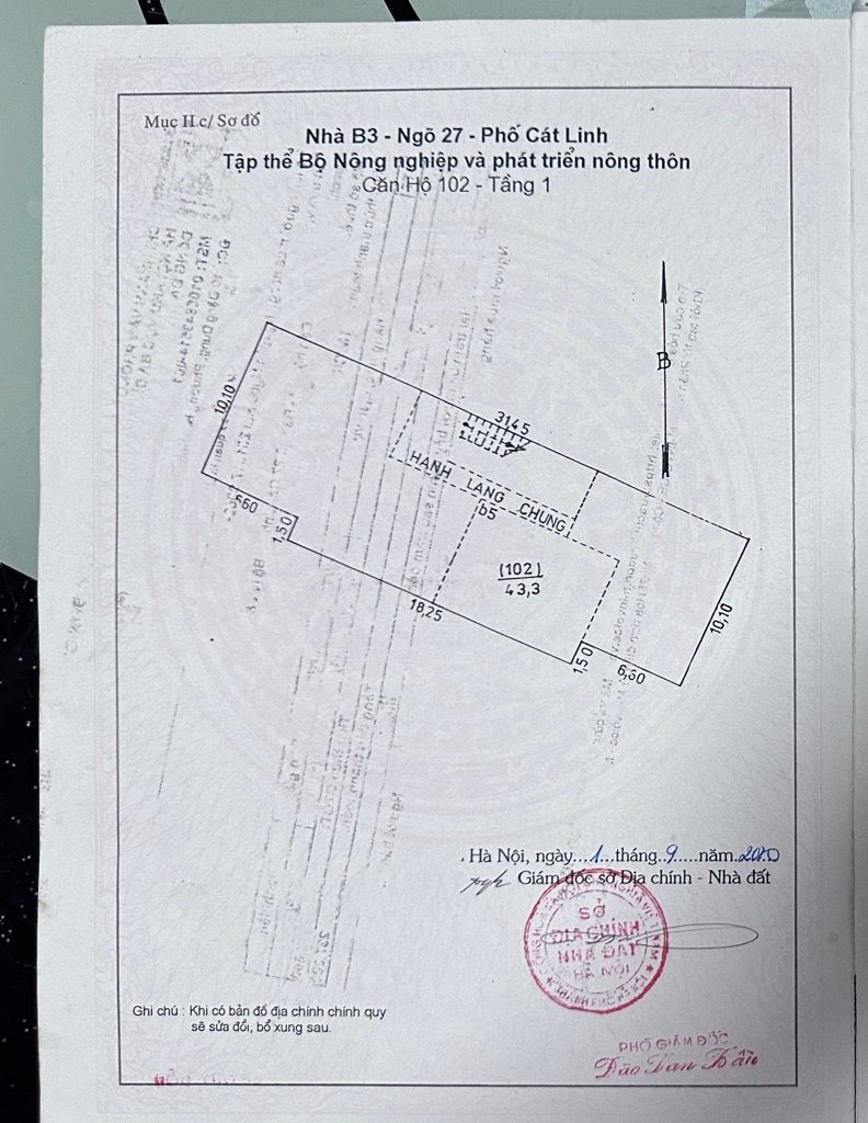 Bán nhà Cát Linh - diện tích 88.1m2 2 tầng - Ô tô kinh doanh - giá 12,7 tỷ