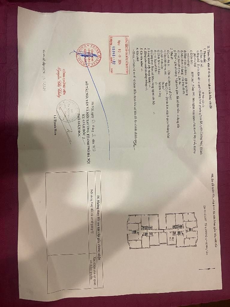 Bán nhà Tam Trinh - diện tích 96.8m2 1 tầng - Căn hộ 3 phòng ngủ - giá 8,6 tỷ