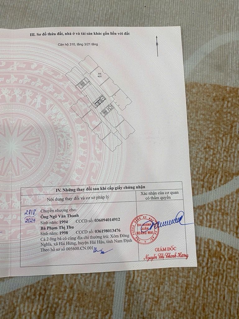 Bán nhà Linh Đàm - diện tích 62,5m2 3 tầng - Căn Hộ Víp - giá 5,5 tỷ