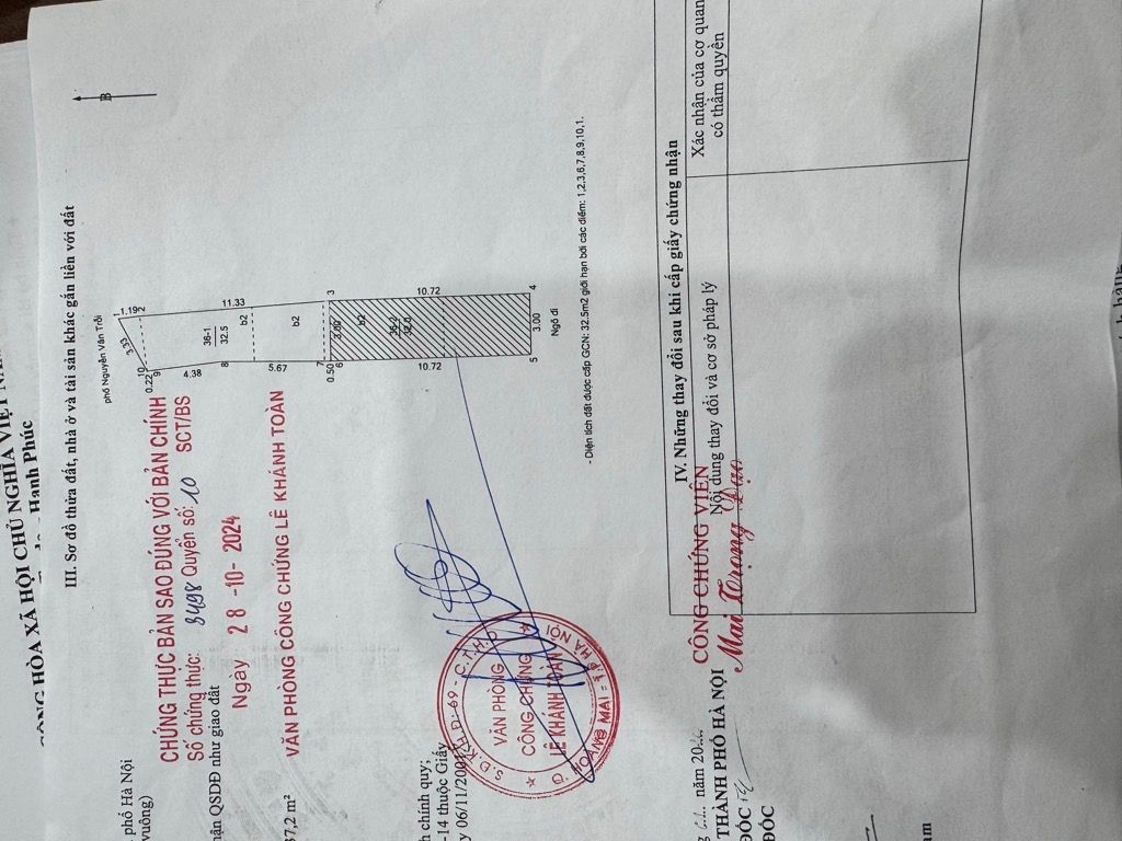 Bán nhà Nguyễn Văn Trỗi - diện tích 32,5m2 7 tầng - Mặt phố chính, kinh doanh sầm uất - giá 21,8 tỷ