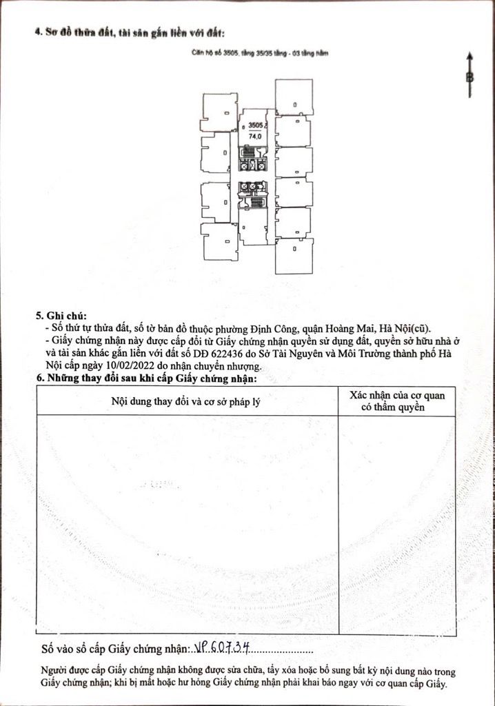 Bán nhà Nguyễn Cảnh Dị - diện tích 75m2 35 tầng - Căn hộ trong mơ tại Smile Building - giá 8,25 tỷ