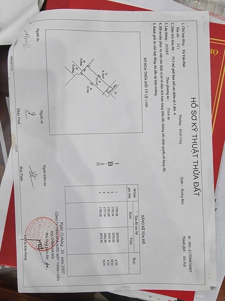 Bán nhà Lê Trọng Tấn - diện tích 76m2 4 tầng - Lô góc thoáng sáng - giá 8,1 tỷ