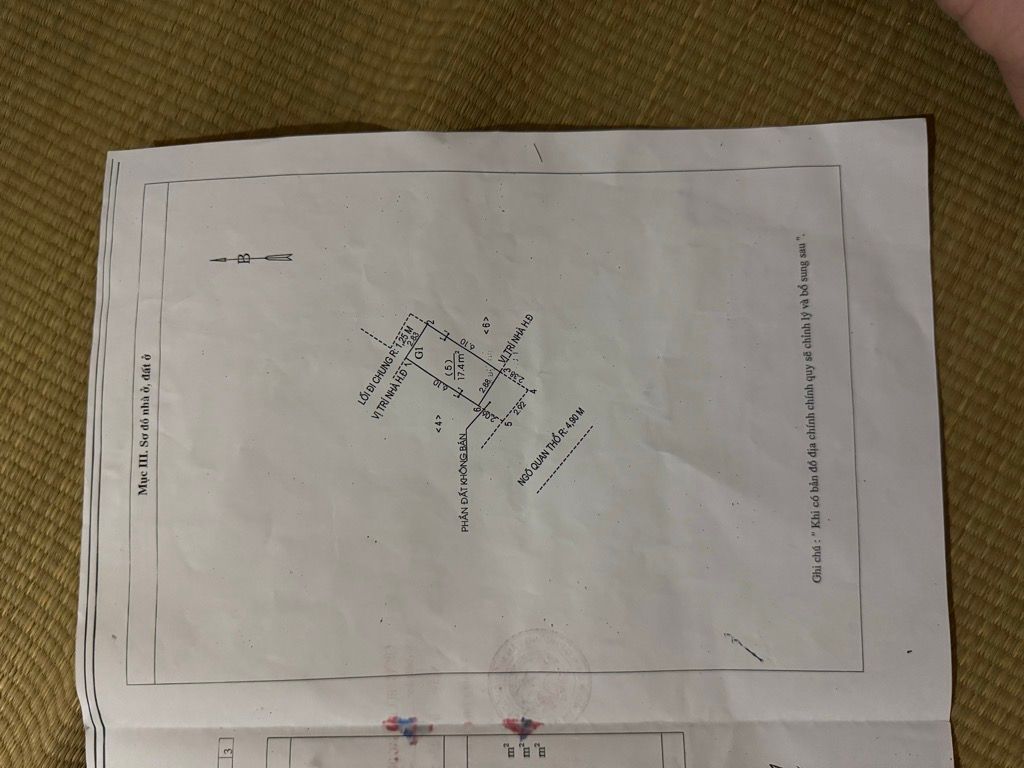 Bán nhà Thổ Quan - diện tích 24m2 2 tầng - Ô TÔ QUA NHÀ - giá 6,2 tỷ