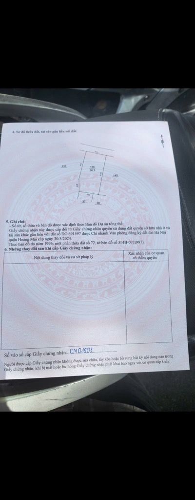 Bán nhà Hoàng Mai - diện tích 67m2 7 tầng - Cực hiếm - giá 21,4 tỷ