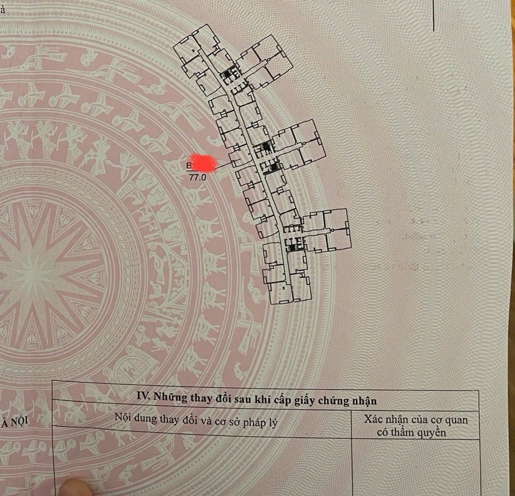 Bán nhà Minh Khai - diện tích 77m2 18 tầng - Toà B - giá 8,9 tỷ