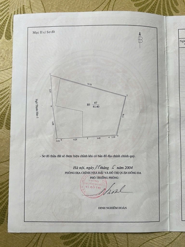 Bán nhà Thịnh Hào - diện tích 81.2m2 3 tầng - Cực hiếm mặt tiền quyền lực xây gì cũng được - giá 22 tỷ