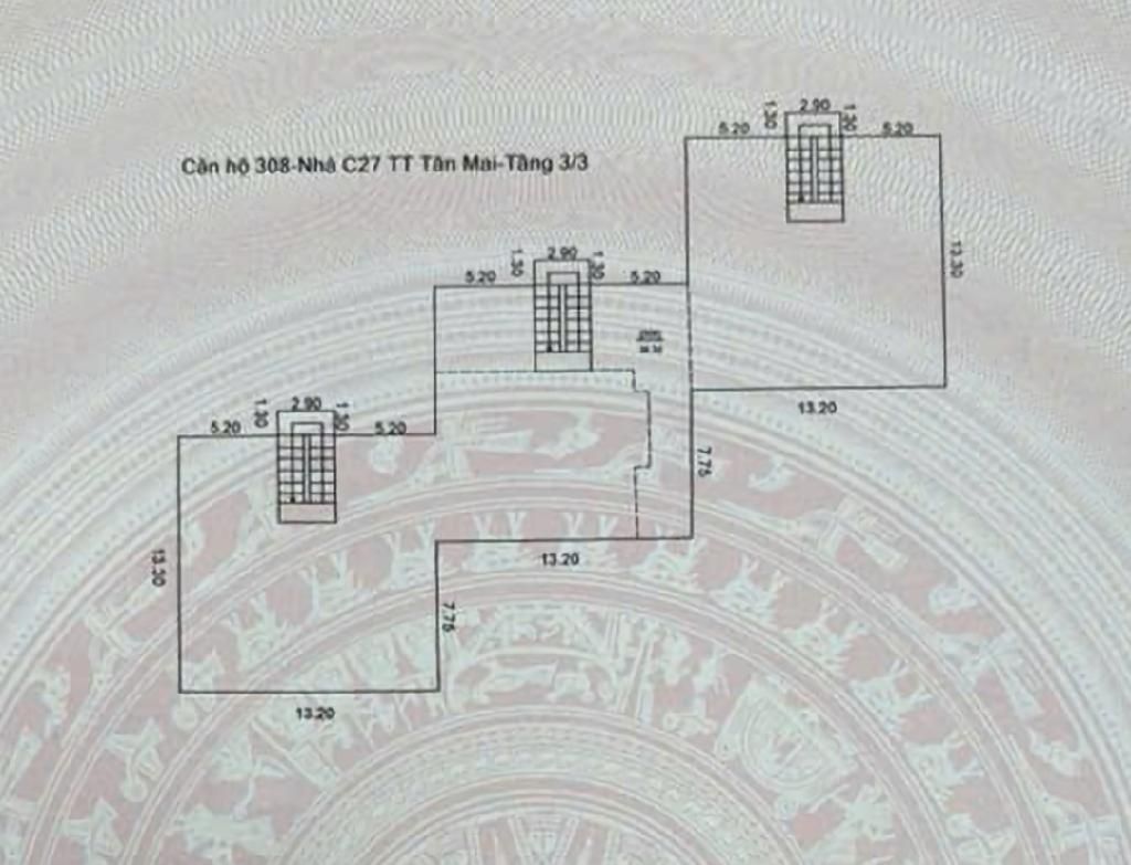 Bán nhà Tân Mai - diện tích 38.3m2 2 tầng - Căn hộ tập thể siêu rộng - giá 4,18 tỷ