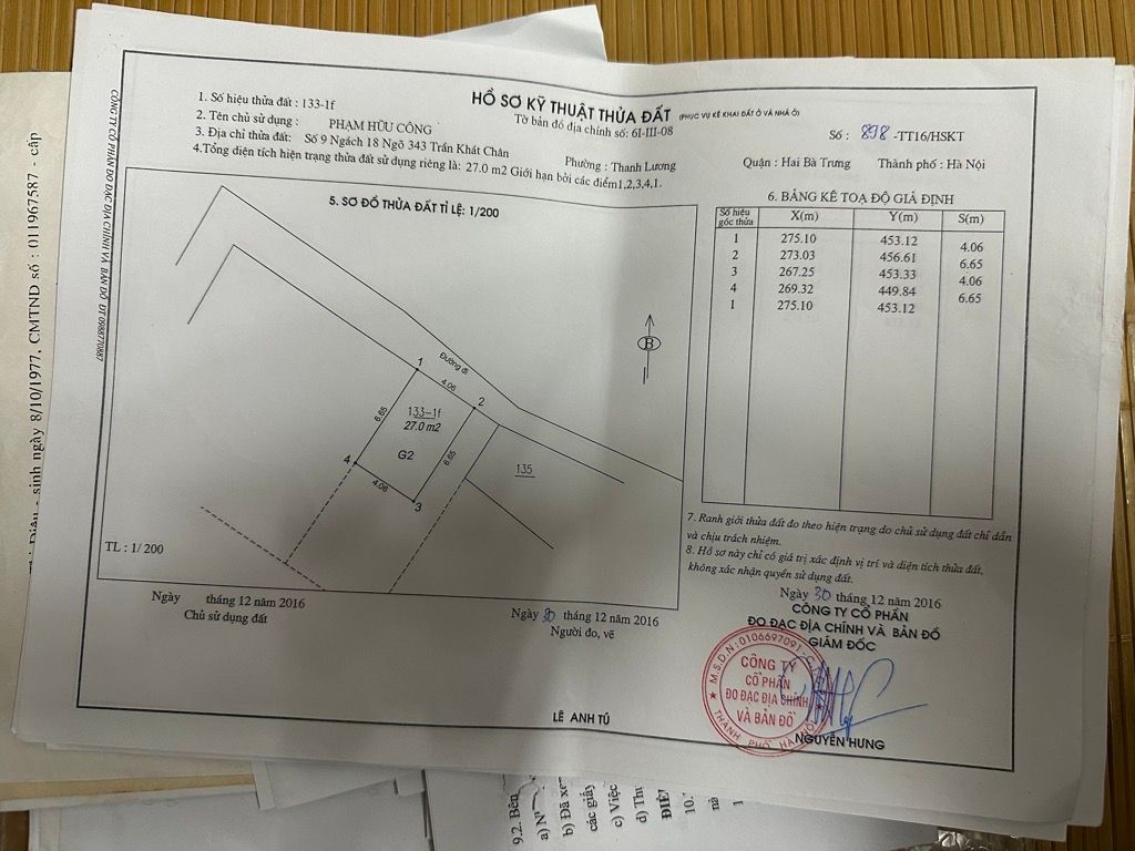 Bán nhà Lạc Nghiệp - diện tích 27m2 2 tầng - Nhà đẹp hiếm có - giá 5,6 tỷ