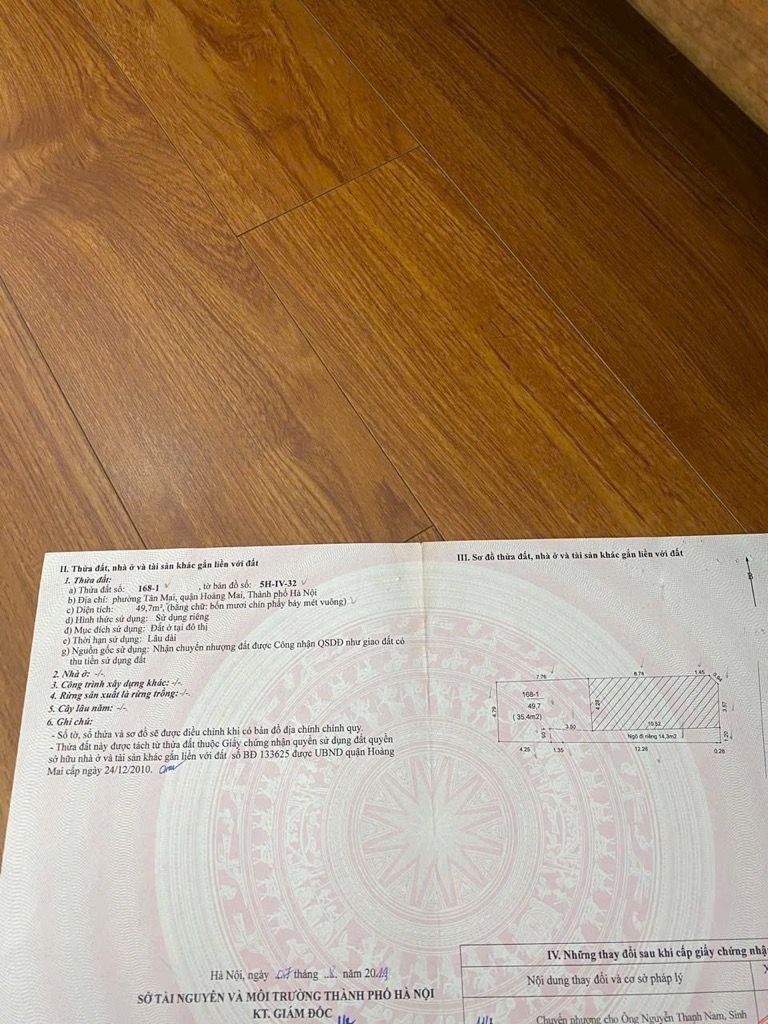 Bán nhà Trương Định - diện tích 50m2 5 tầng - ô tô tránh - giá 9,6 tỷ