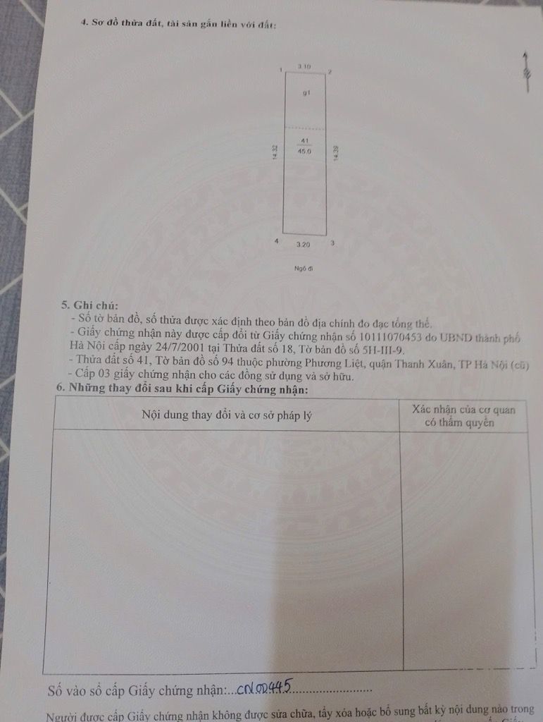 Bán nhà Nguyễn văn Trỗi - diện tích 45m2 1 tầng - ô tô đỗ cửa - giá 15,15 tỷ