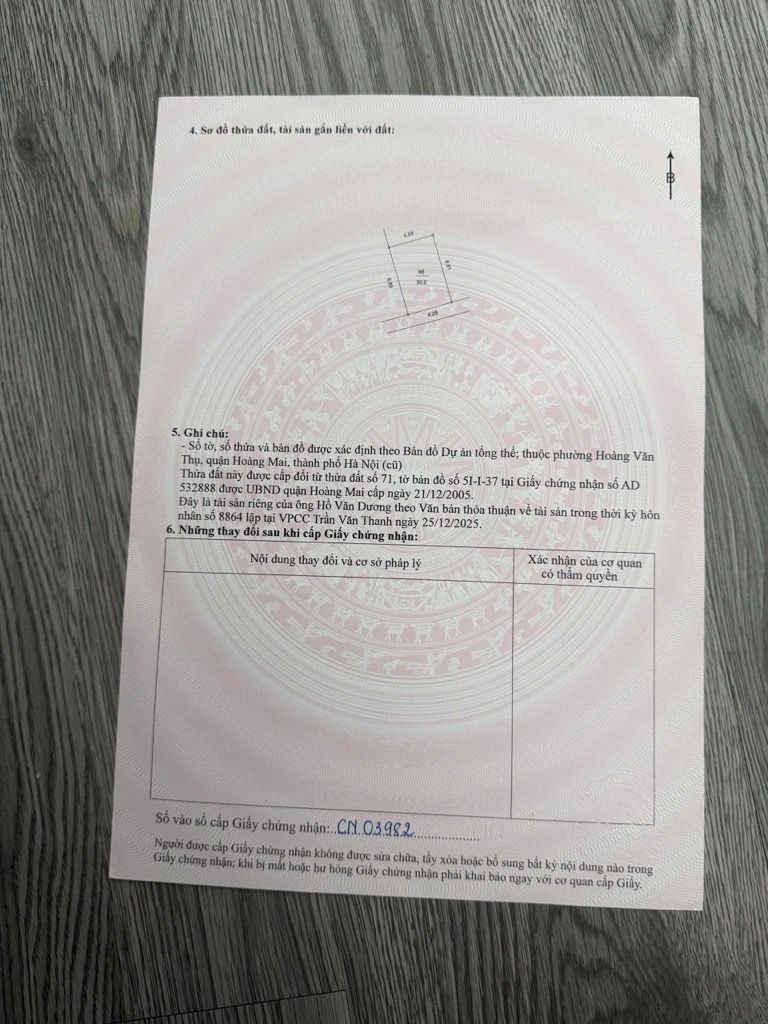 Bán nhà Gốc Đề - diện tích 30m2 4 tầng - Nhà mới ở ngay - giá 7,6 tỷ