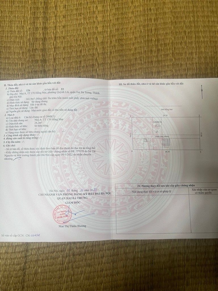 Bán nhà Hồng Mai - diện tích 24.2m2 1 tầng - Căn hộ duplex mặt phố - giá 4,1 tỷ