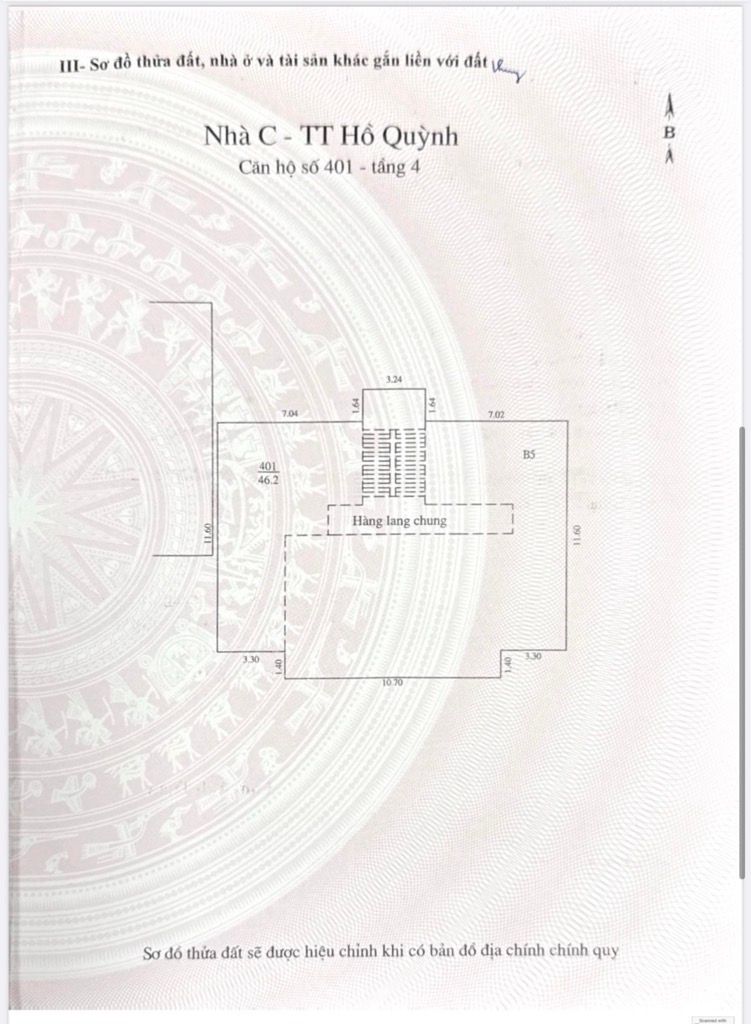 Bán nhà Võ Thị Sáu - diện tích 46,2m2 1 tầng - giá 5,5 tỷ