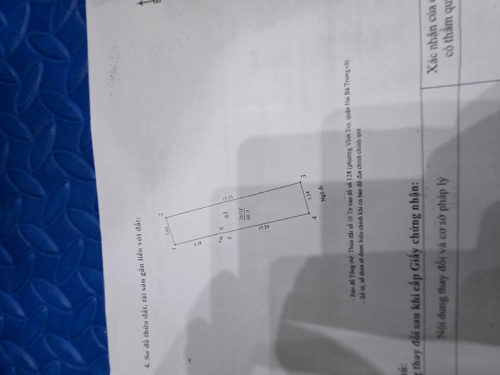 Bán nhà Minh Khai - diện tích 61m2 1 tầng - Lô góc, 4 mặt thoáng - giá 18,6 tỷ