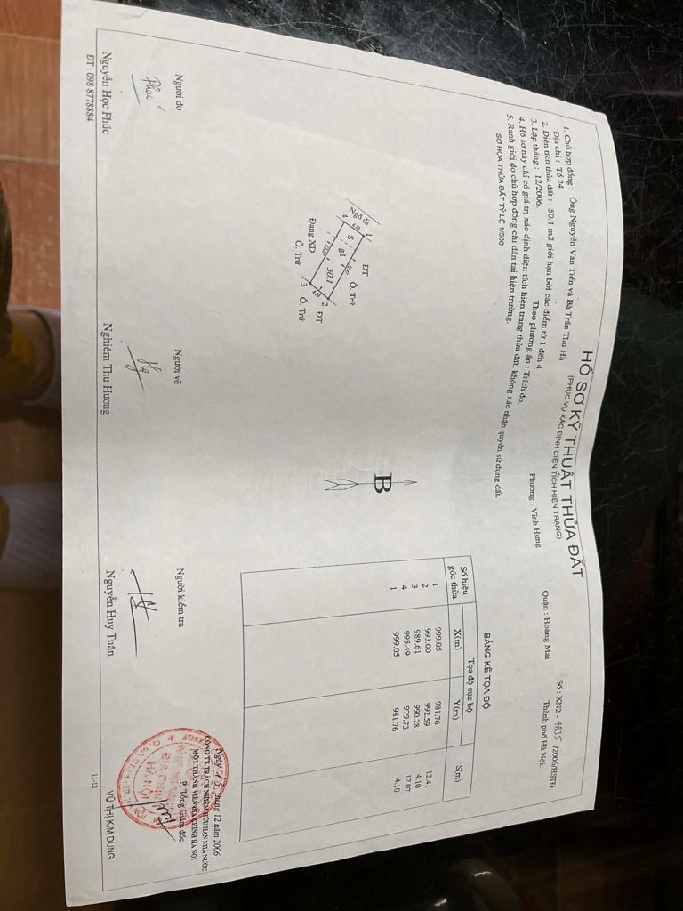 Bán nhà Lĩnh Nam - diện tích 50.1m2 2 tầng - Ngõ ô tô - giá 5,4 tỷ