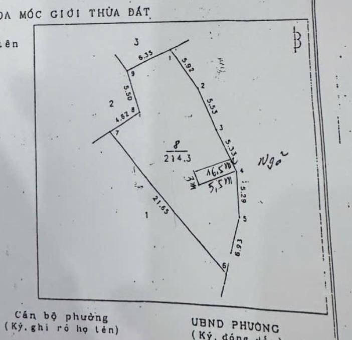 Bán nhà Trương Định - diện tích 22m2 3 tầng - Nhà đẹp hiếm có - giá 2,5 tỷ