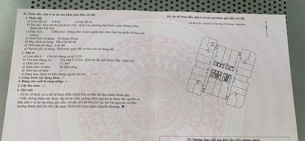 Bán nhà Nguyễn Xiển - diện tích 54m2 31 tầng - Căn góc, view đường chính - giá 4,4 tỷ