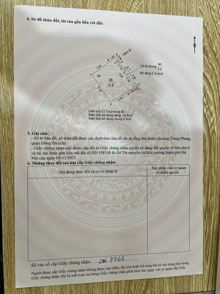 Bán nhà Chợ Khâm Thiên - diện tích 21.5m2 4 tầng - Nhà đẹp hiếm có - giá 4.75 tỷ