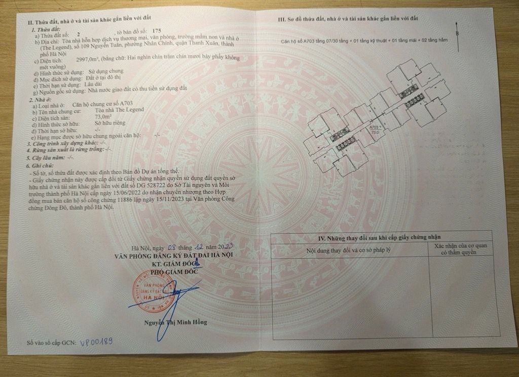 Bán nhà Nguyễn Tuân - diện tích 73m2 1 tầng - Căn hộ cao cấp The Legend - giá 9,3 tỷ