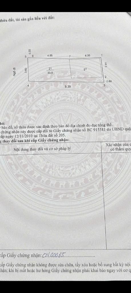Bán nhà Khương Trung - diện tích 34m2 6 tầng - Nhà đẹp, 2 mặt thoáng - giá 9,85 tỷ