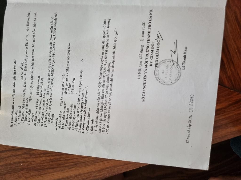 Bán nhà Trần Hòa - diện tích 102.2m2 14 tầng - Căn hộ lô góc - giá 8,15 tỷ