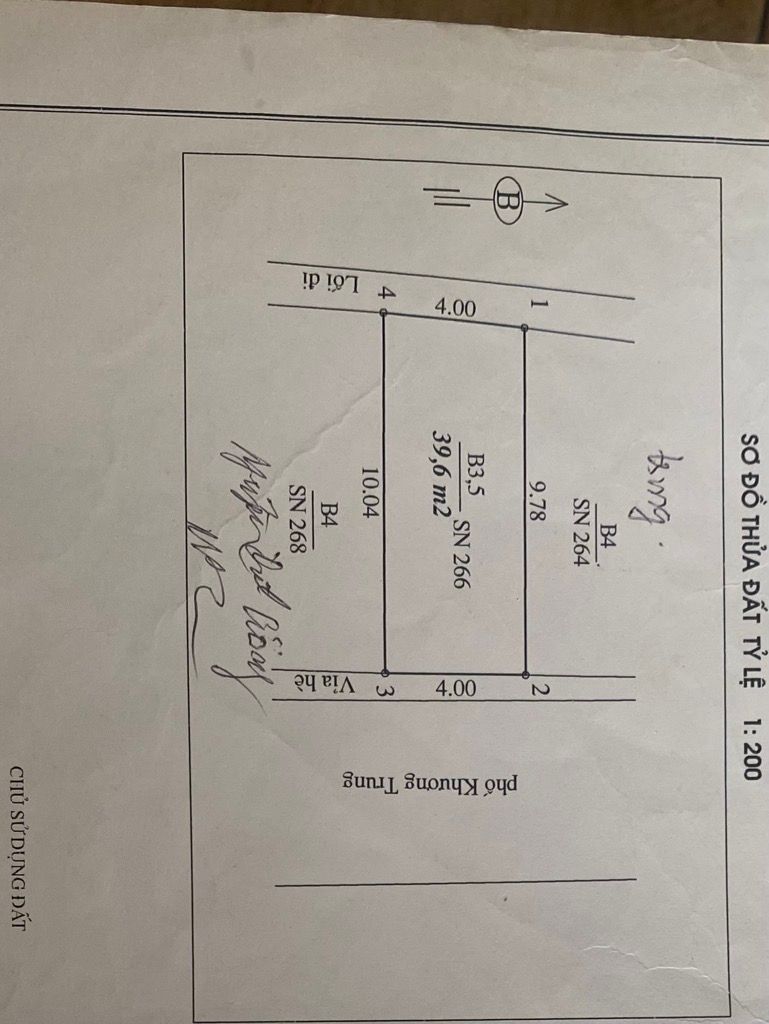 Bán nhà Khương Trung - diện tích 39,6m2 2 tầng - Mặt phố 2 thoáng vĩnh viễn - giá 14,5 tỷ