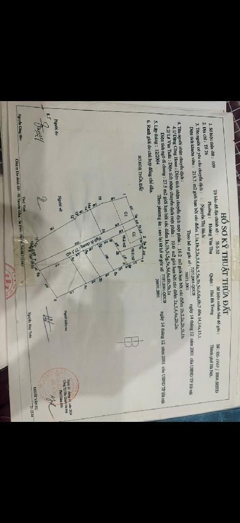 Bán nhà Hoàng Mai - diện tích 16,2m2 4 tầng - Lô góc - giá 2,9 tỷ