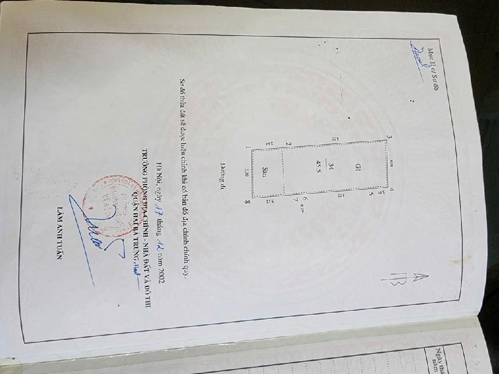 Bán nhà Tam Trinh - diện tích 46m2 5 tầng - Ô tô tránh đỗ - giá 15,8 tỷ