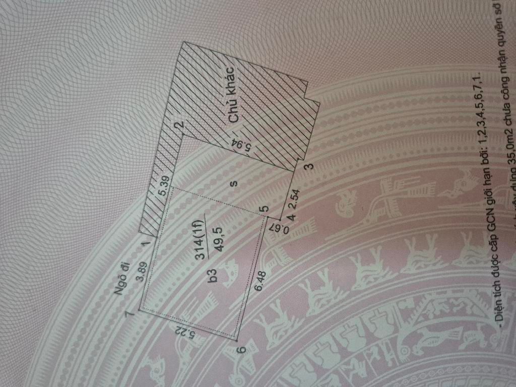 Bán nhà Bạch Mai - diện tích 35m2 6 tầng - Nhà đẹp gần phố - giá 8,5 tỷ