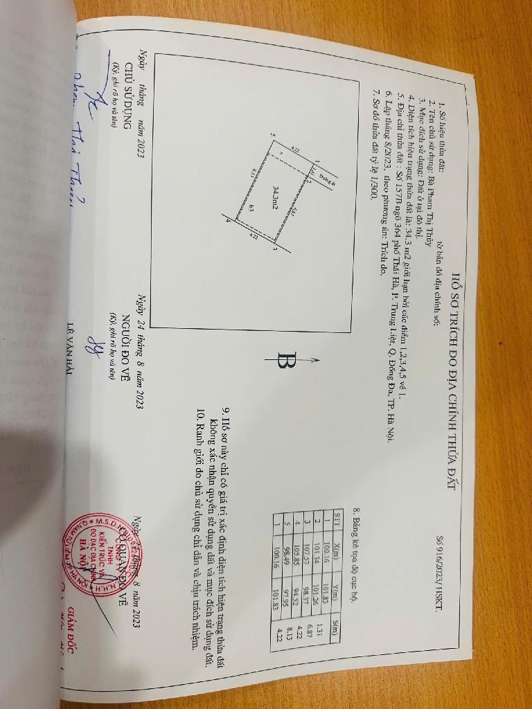 Bán nhà Thái Hà - diện tích 35m2 3 tầng - Nhà thổ cư giá ngoại thành - giá 2,9 tỷ