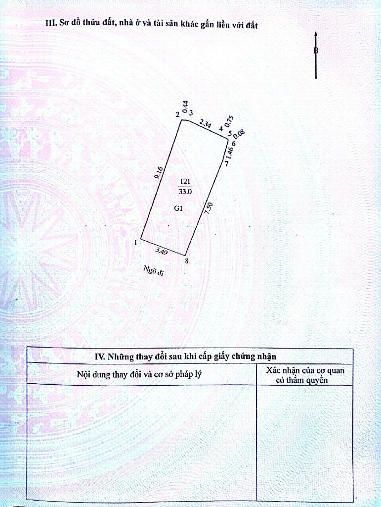 Bán nhà Bạch Mai - diện tích 33m2 5 tầng - Gần phố, ngõ thông - giá 8,6 tỷ